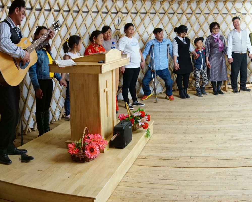 Bibelkurse in Gemeinden (Mongolei)